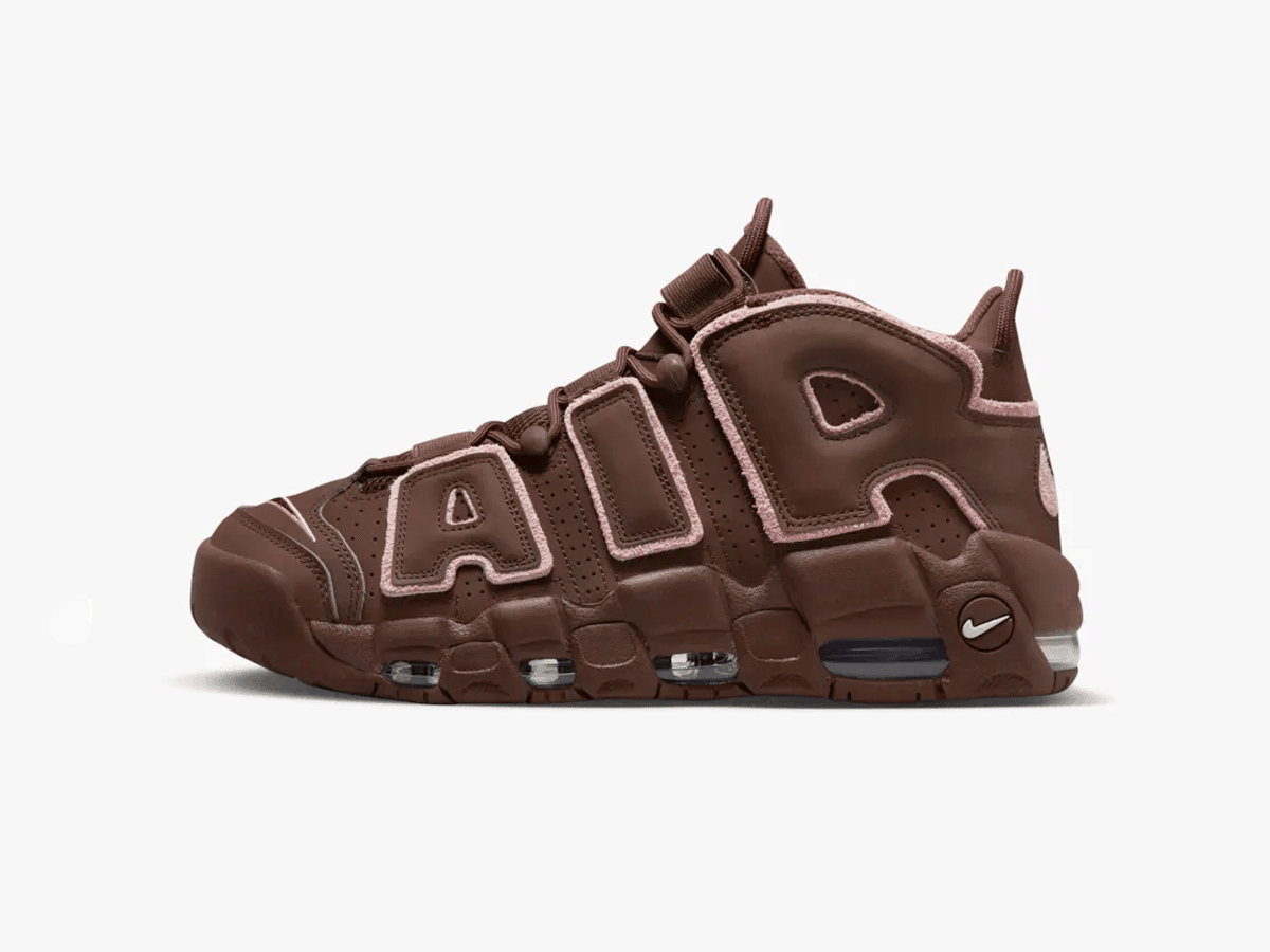 Nike Air More Uptempo '96 'Dark Pony and Soft Pink' | Image: Nike
