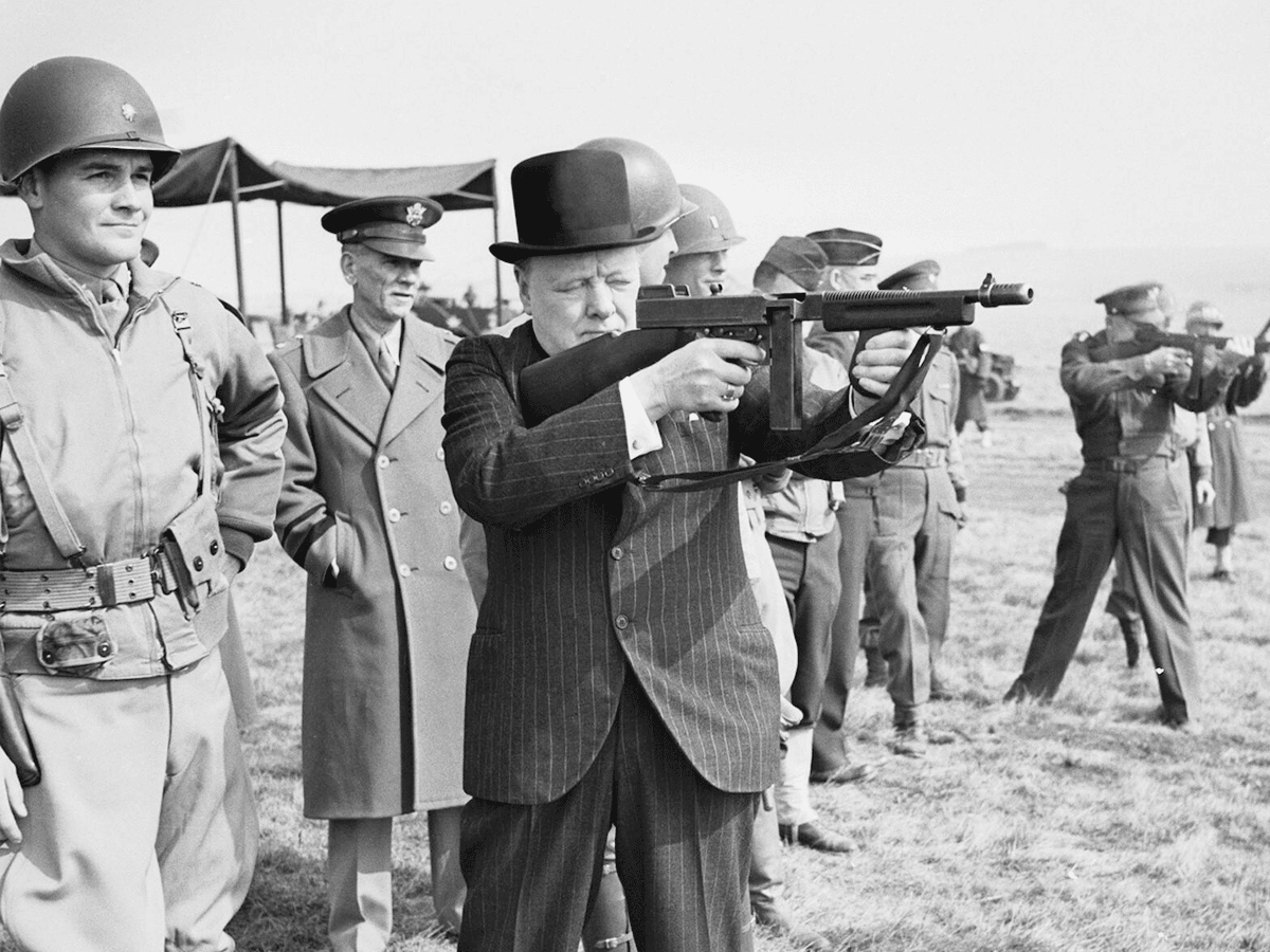 Winston Churchill | Image: War Office official photographer, Horton (Cpt), Public domain, via Wikimedia Commons