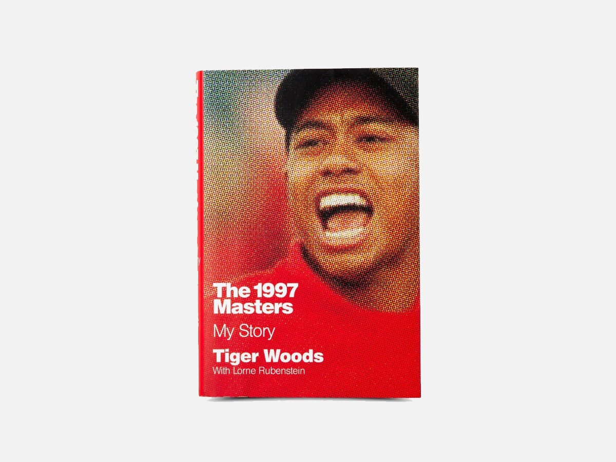 Tiger woods autographed book 1997 masters my story