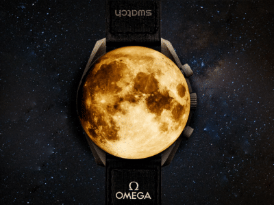 New MoonSwatch Incoming: Swatch x OMEGA Tease Mission to Moonshine Gold For 7 March