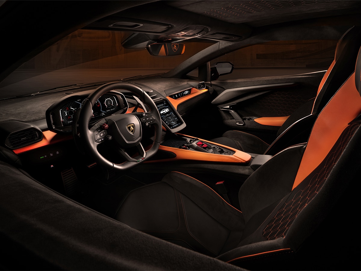 Wnętrze Lamborghini Revuelto 2023