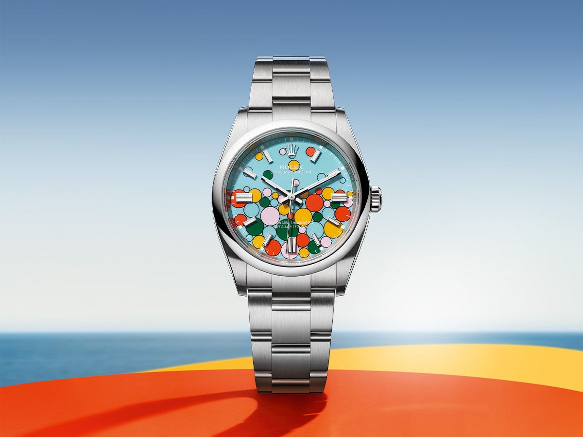 2023 rolex oyster perpetual lacquered dial