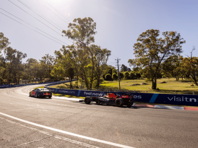 Daniel Ricciardo Tears Up Mount Panorama in a Red Bull F1 Car