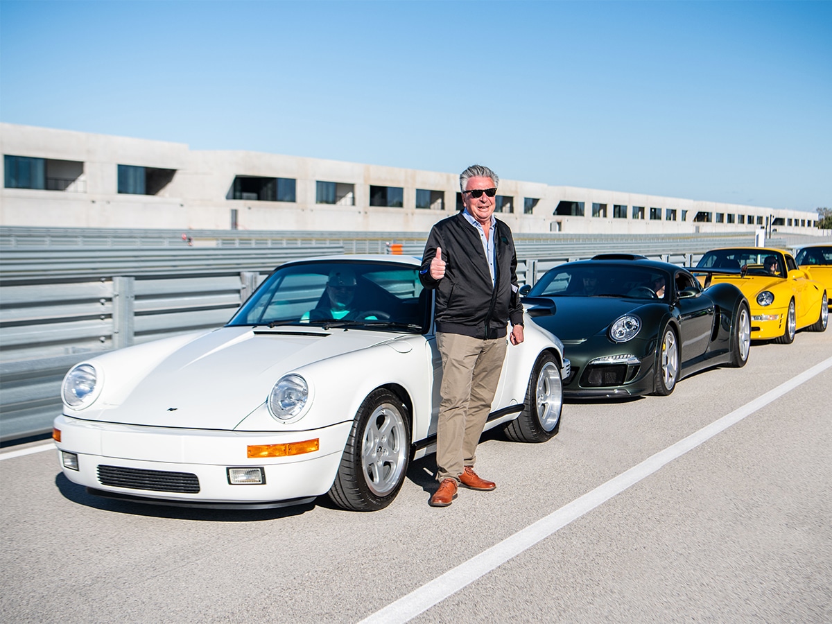 Alois ruf at the concours club in miami