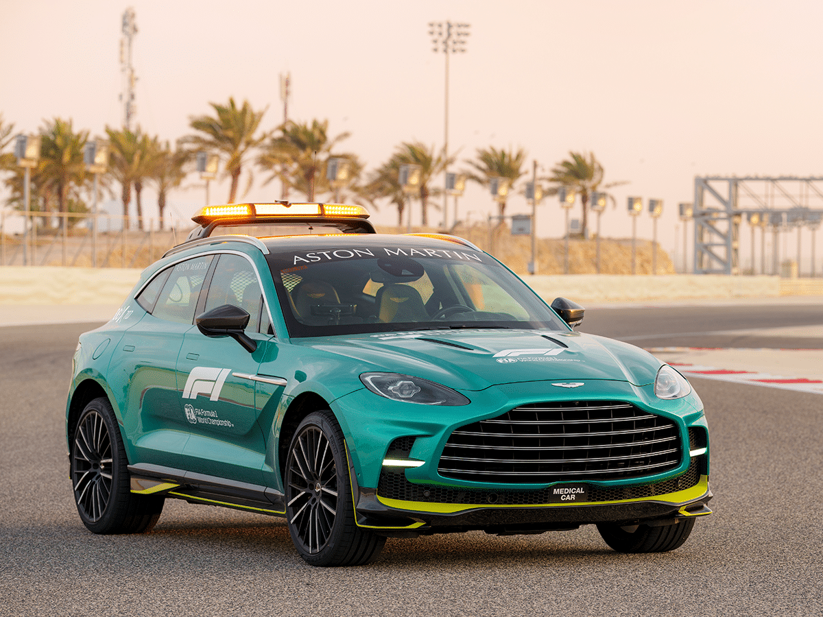 Aston Martin DBX707 F1 Medical Cars | Image: Aston Martin