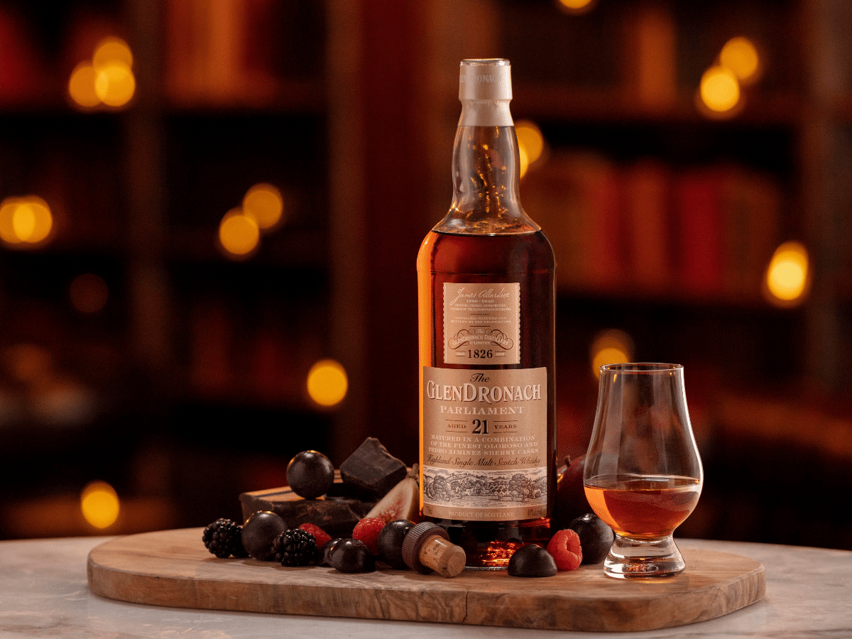 The GlenDronach’s 21-year-old Parliament