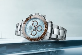 Cosmograph daytona 950 platinum ice blue dial