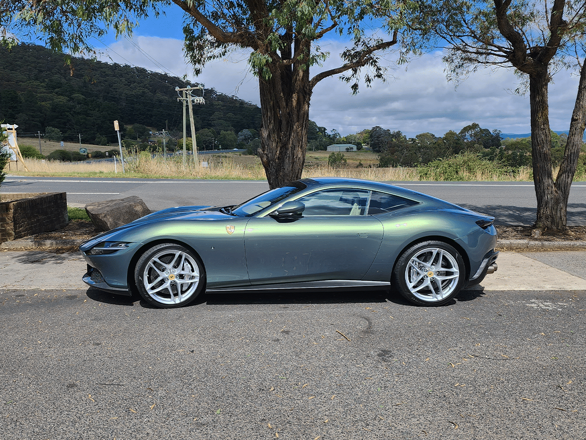 2023 Ferrari Roma in Forrest Green | Image: Man of Many