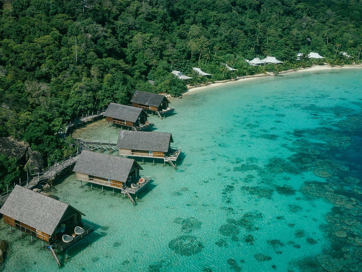 Man of manys most wanted march 2023 bawah reserve private island indonsiea