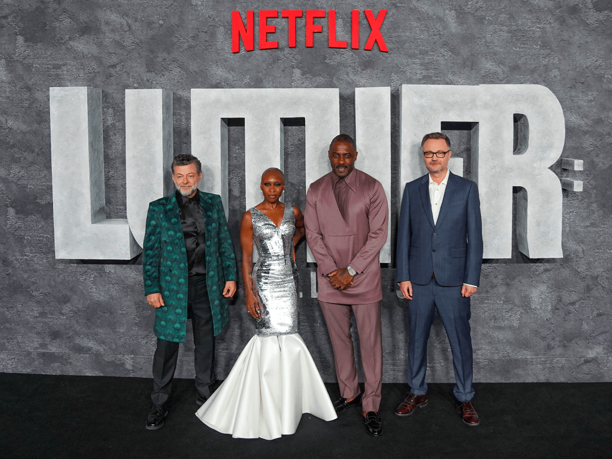 Idris Elba at Luther premiere 