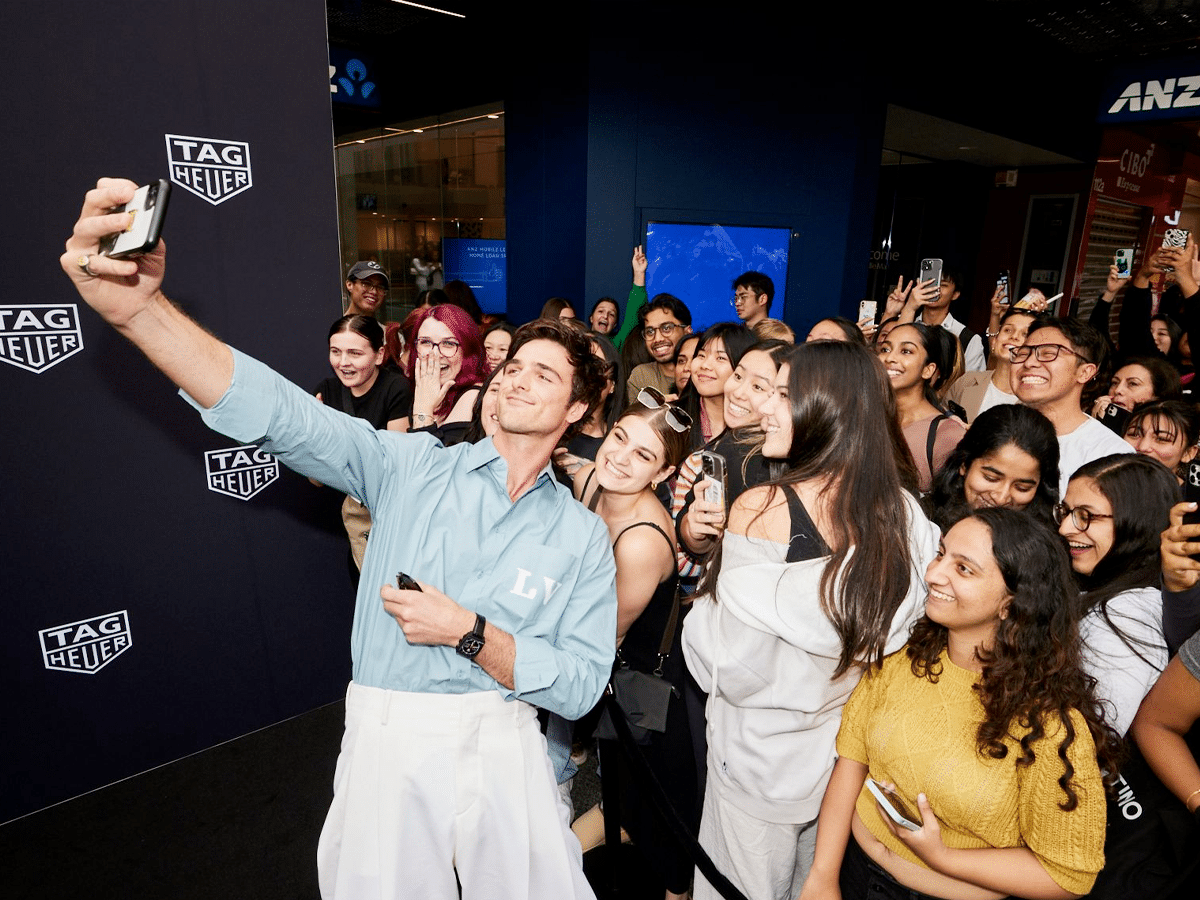 Jacob Elordi at the launch of TAG Heuer's Adelaide boutique | Image: TAG Heuer