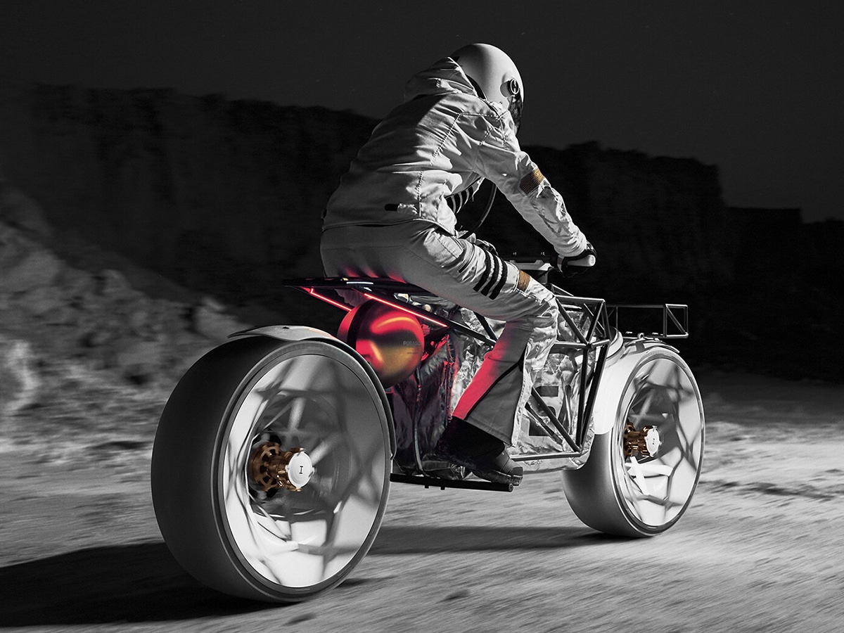 Hookie Tardigrade NASA Moon Motorcycle | Image: Hookie