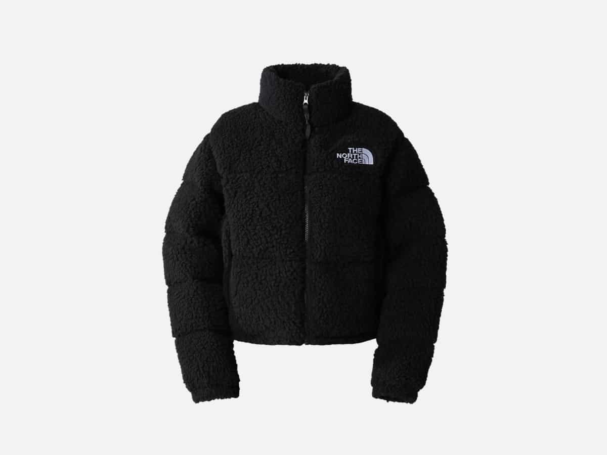 The north face high pile nupste in black