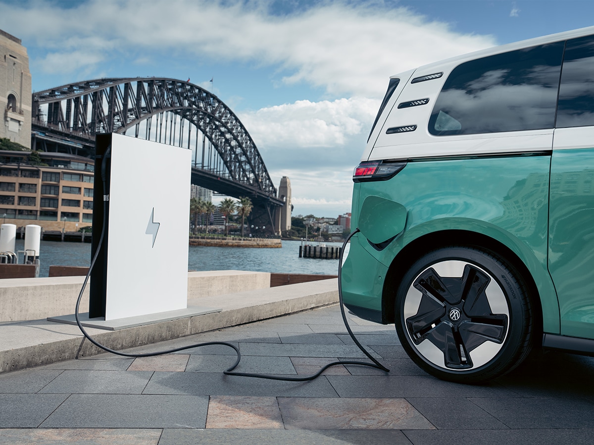 Vw id buzz australia charging