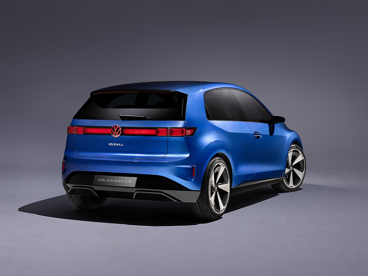 Vw teases id 2all concept rear end