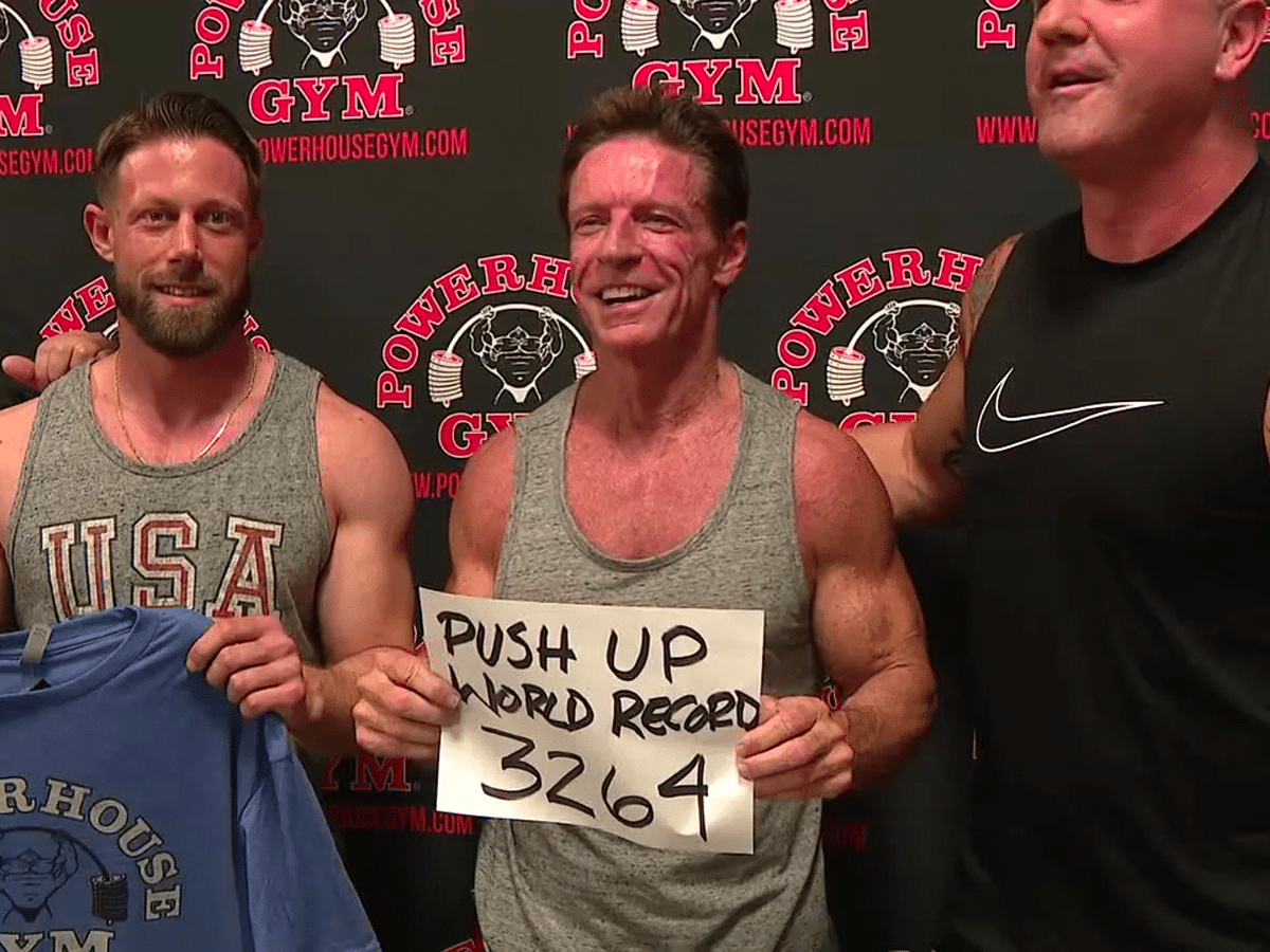 Jacked Year Old Shatters Guinness World Record For Most Push Ups In One Hour Man Of Many