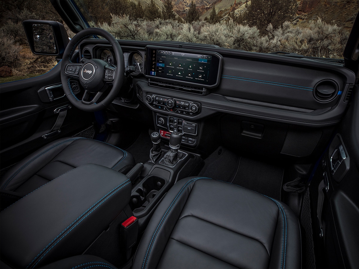 2024 jeep wrangler interior dashboard
