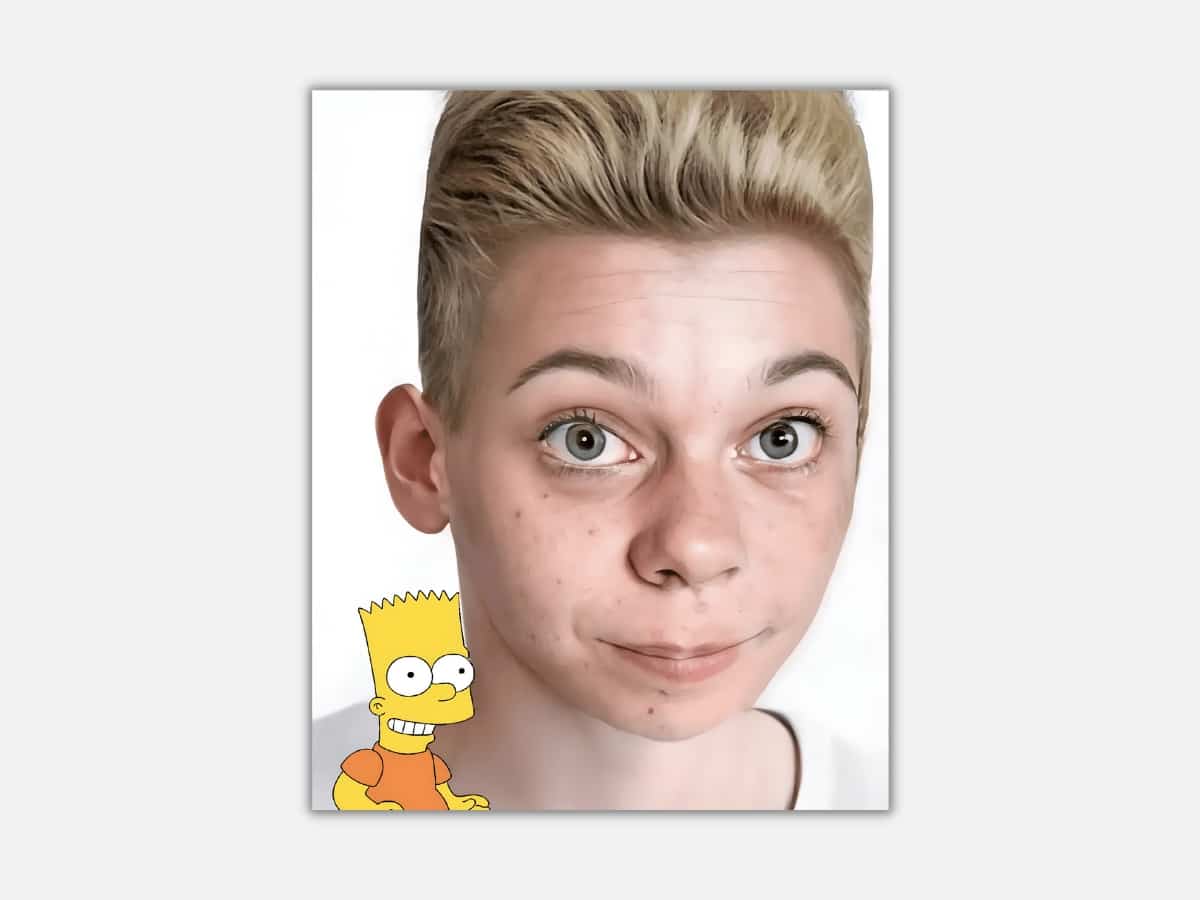 Ai bart simpson by hidreley diao
