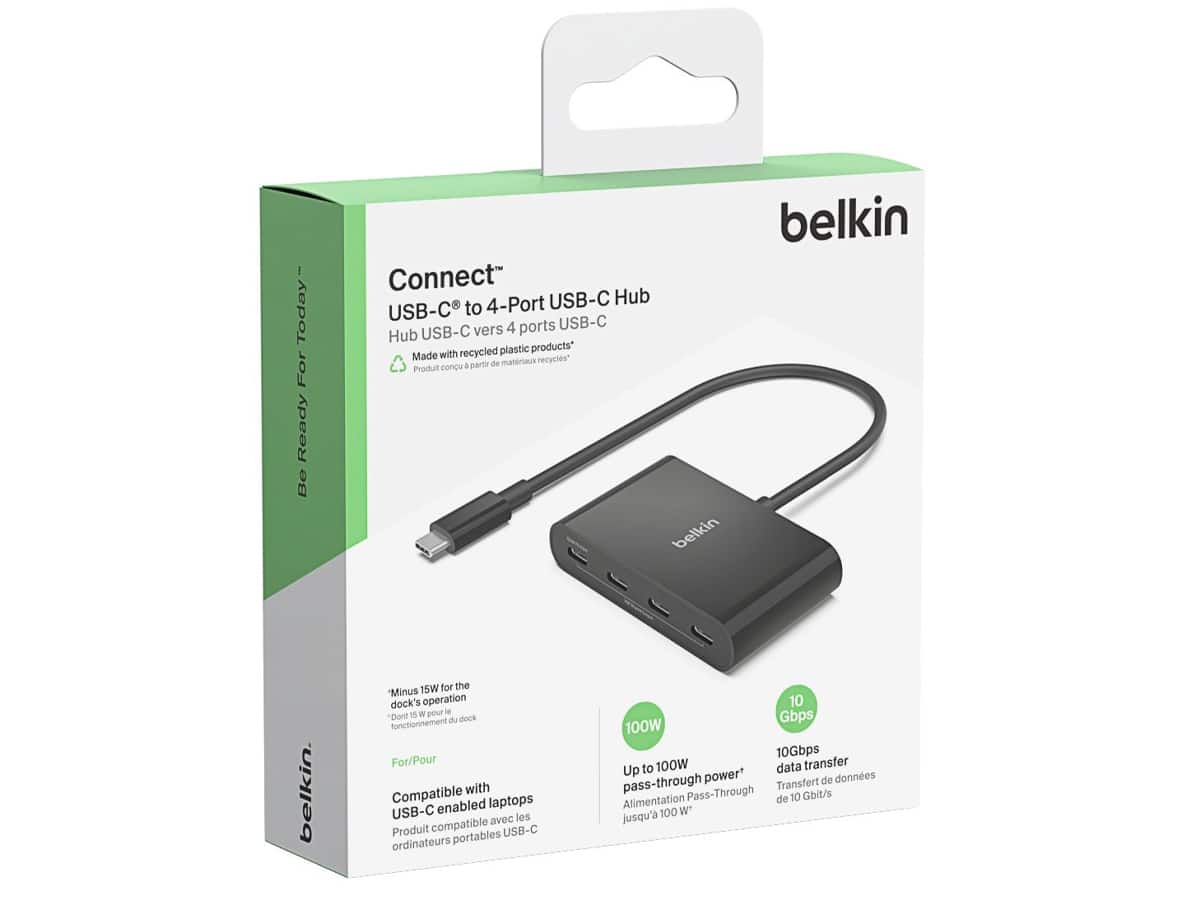 Belkin launches products made from 72 post consumer recycled plastics and plastic