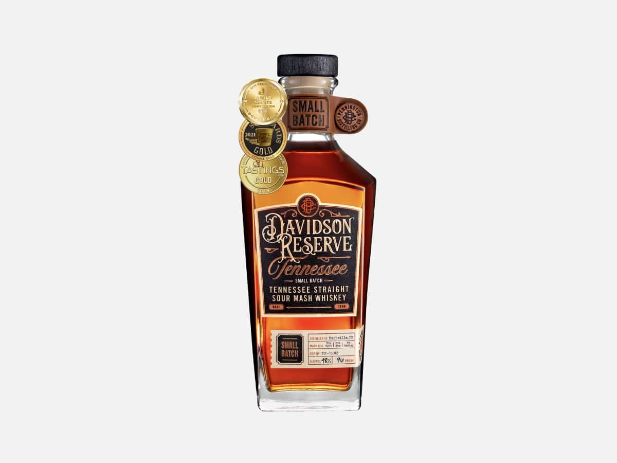 Best american craft whiskeys davidson reserve tennessee whiskey