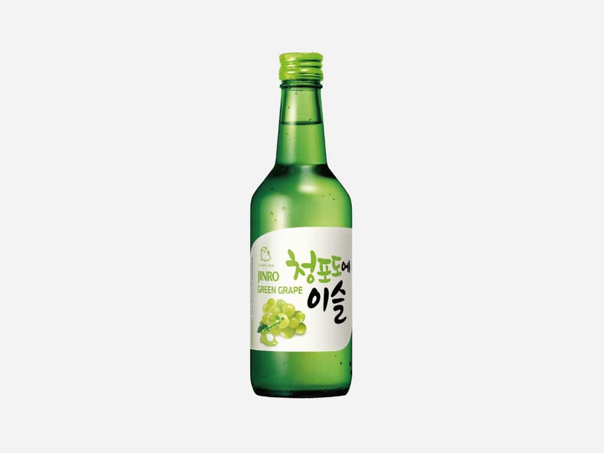 Best soju brands hitejinro green grape soju