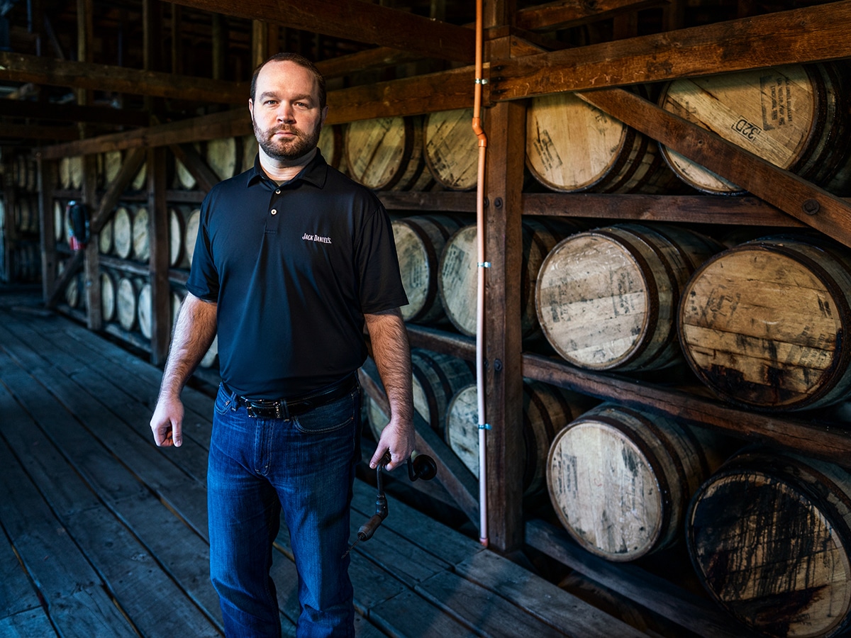 Chris fletcher the master distiller of jack daniels tennessee whiskey