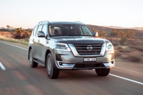 Electric nissan patrol front end
