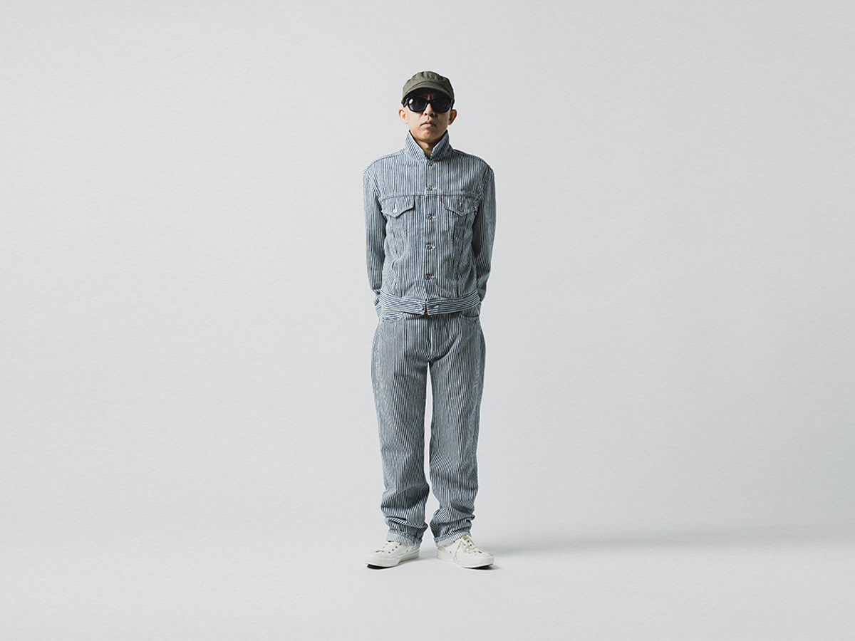 Nigo for levis 2023 wearing the collection