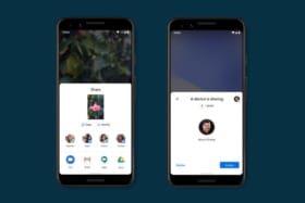 Nearby share beta launched