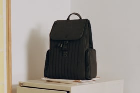 Rimowa flap backpack feature