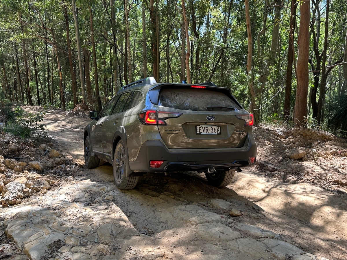 Subaru outback xt offroad test 1