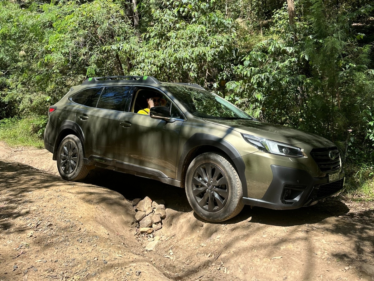Subaru outback xt offroad test