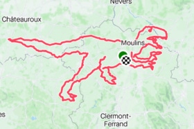 Largest Strava Art created with a French Dinosaur