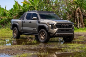 2024 toyota tacoma from the front end
