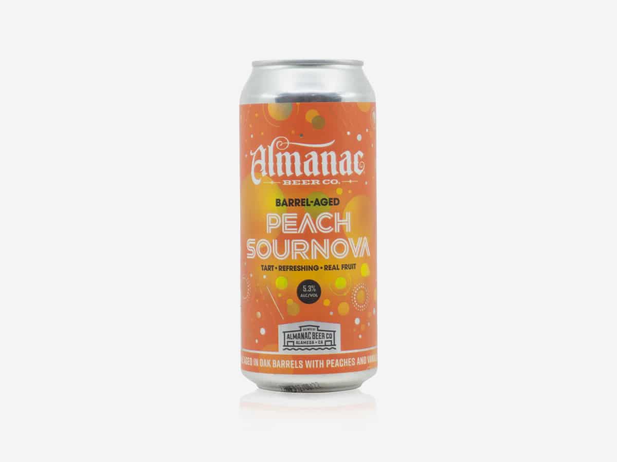 Almanac Peach Sournova | Image: Almanac Beer Co