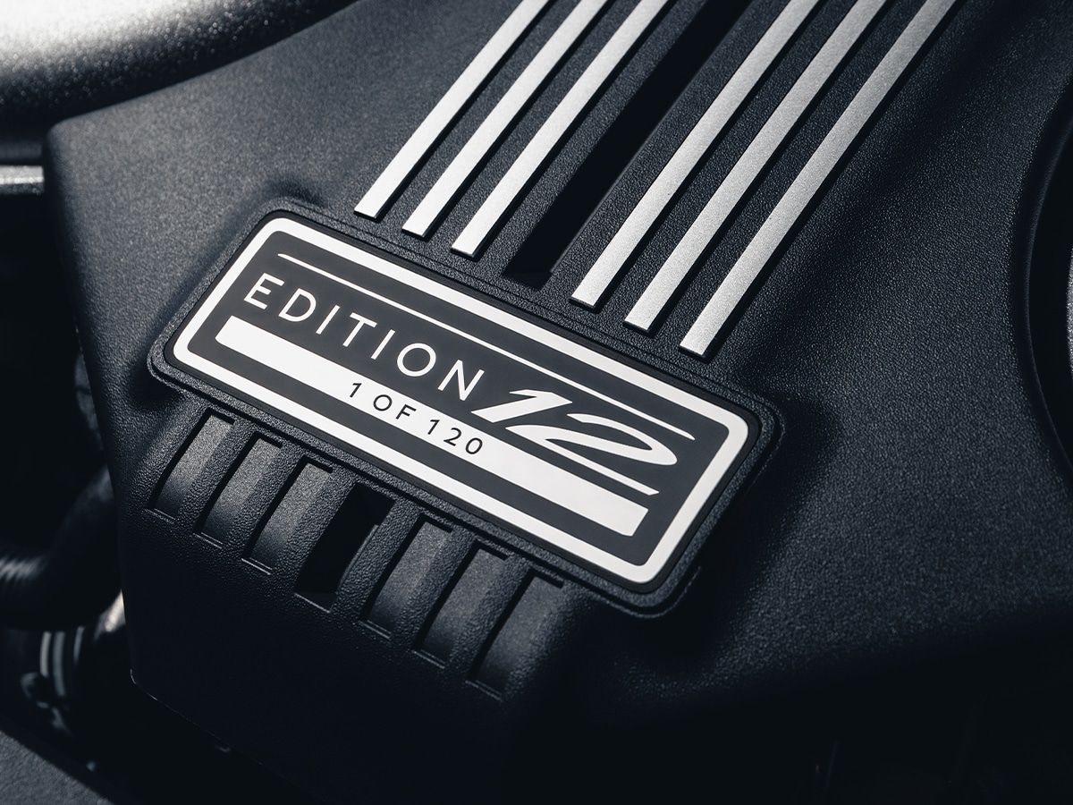 Bentley speed edition 12 engine badge