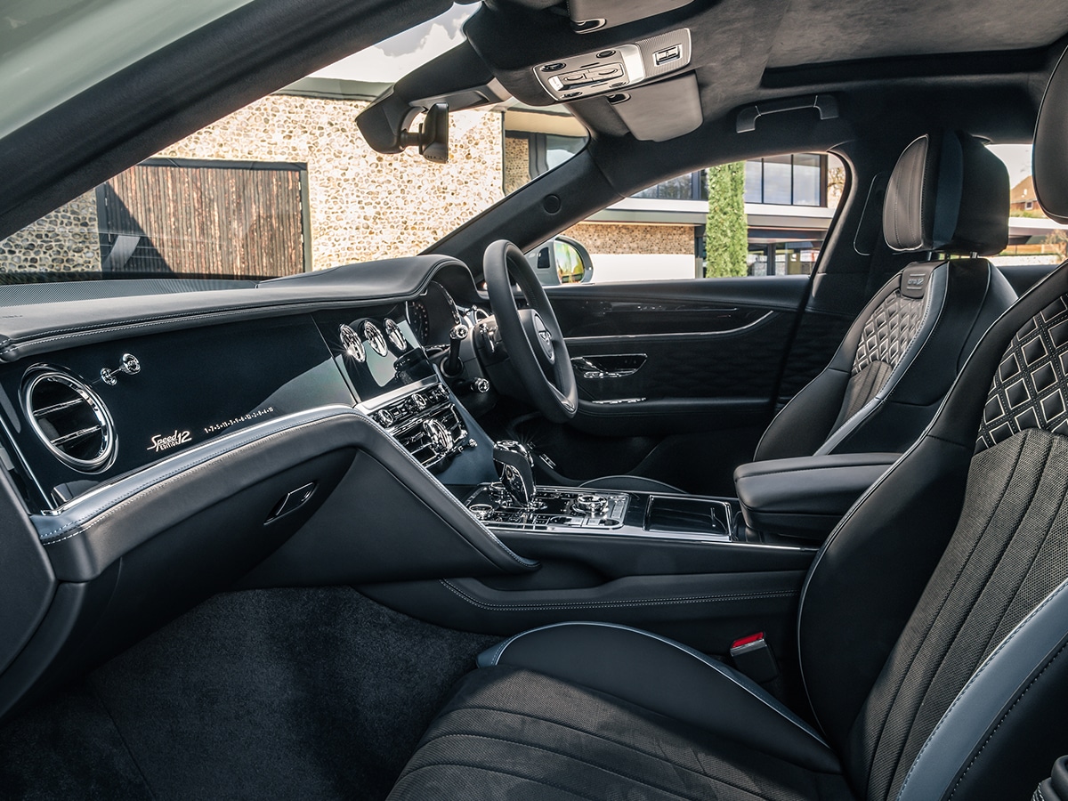 Bentley speed edition 12 interior front seats