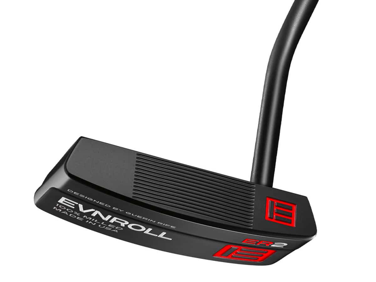 Evnroll er2 midblade black putter gravity grip