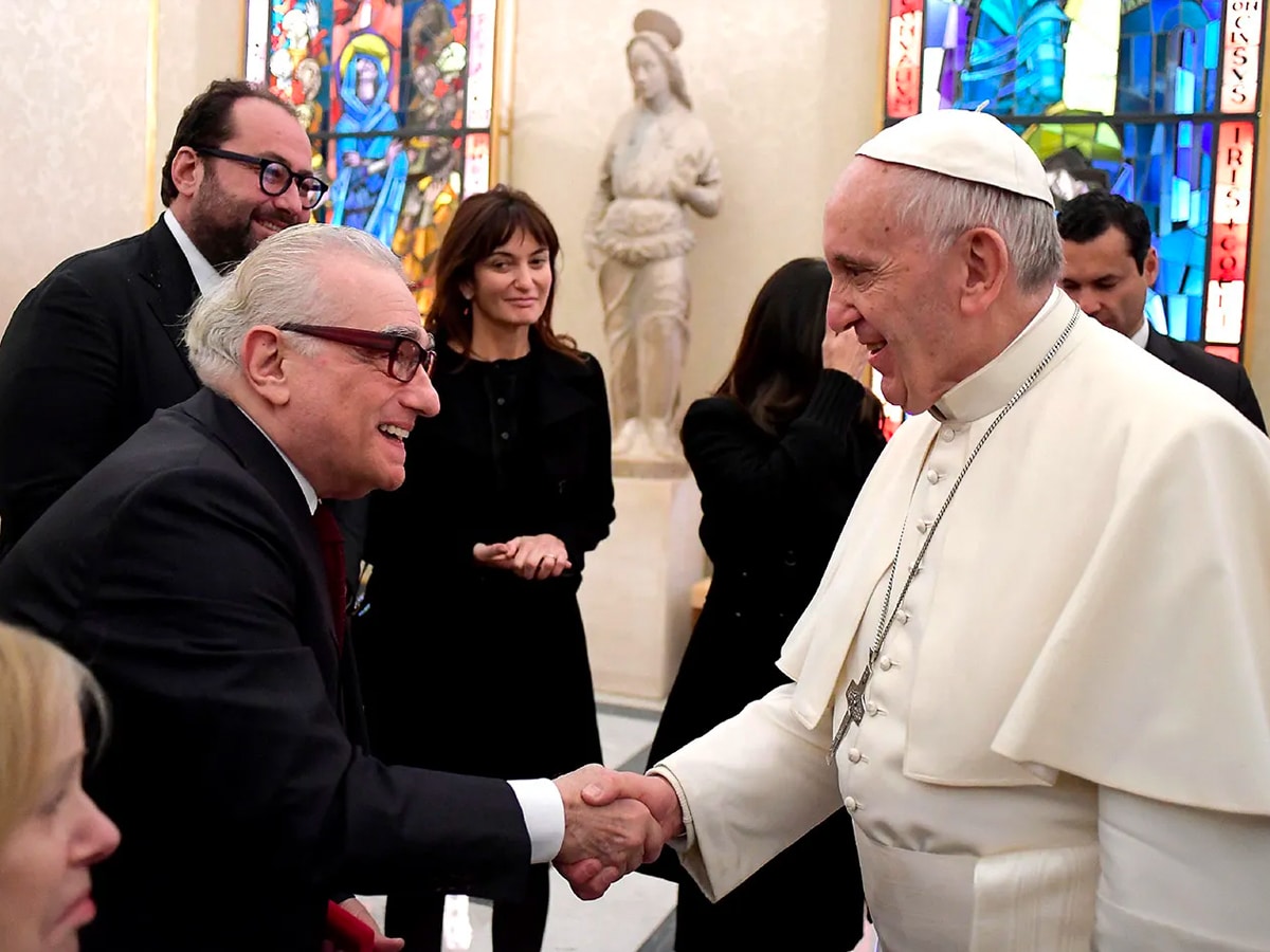 The Pope and Martin Scorsese Had a Meeting at the Vatican