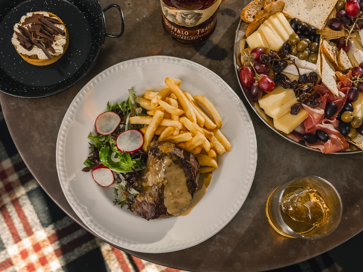 Buffalo trace is throwing a world whiskey day feast at the robin hood hotel