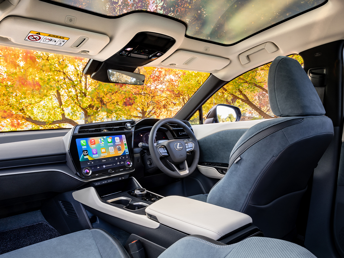 2023 Lexus RZ interior | Image: Lexus