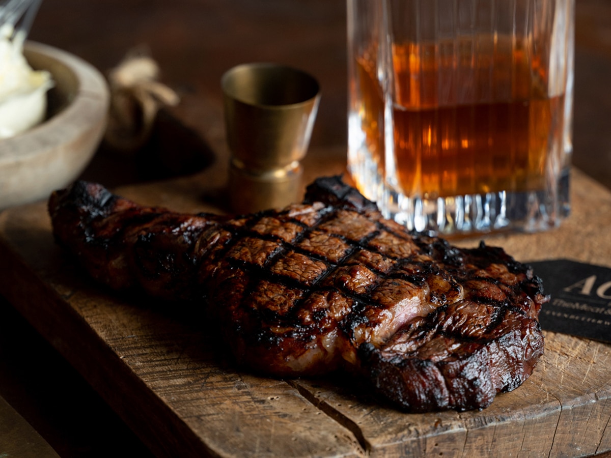 The Meat & Wine Co Smoked Jameson Irish Whiskey infused steak | Image: Dom Cherry