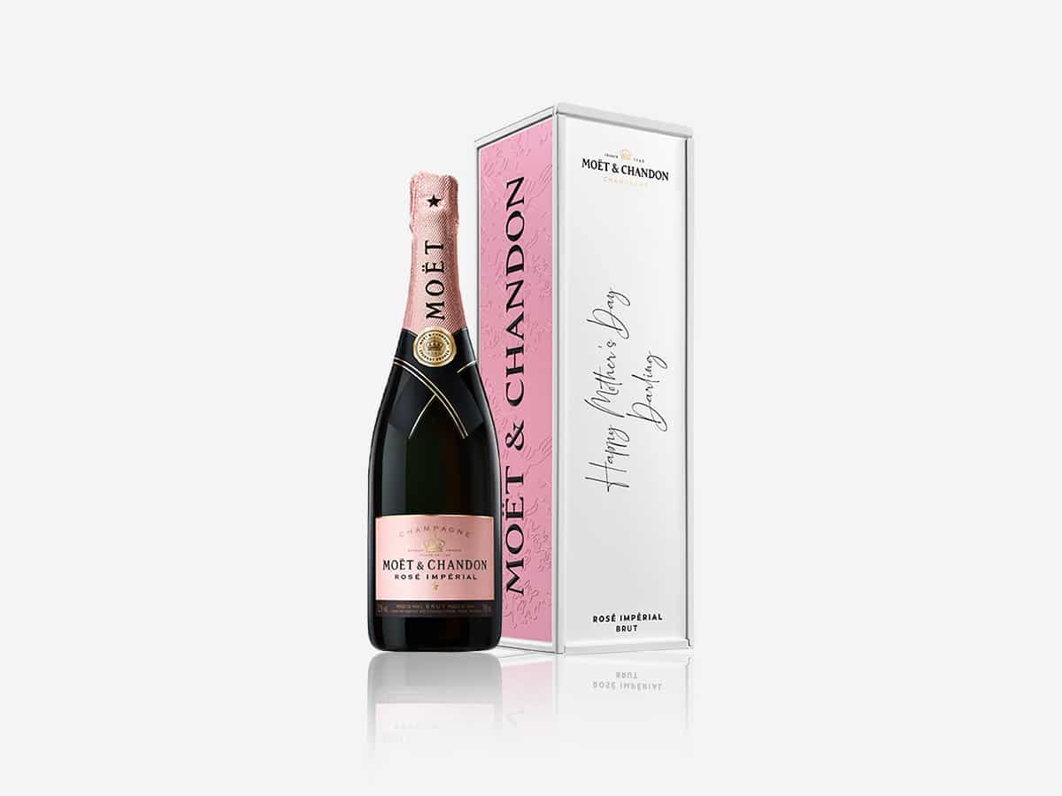 Moët & Chandon Mother’s Day Personalised Tins | Image: Moët & Chandon