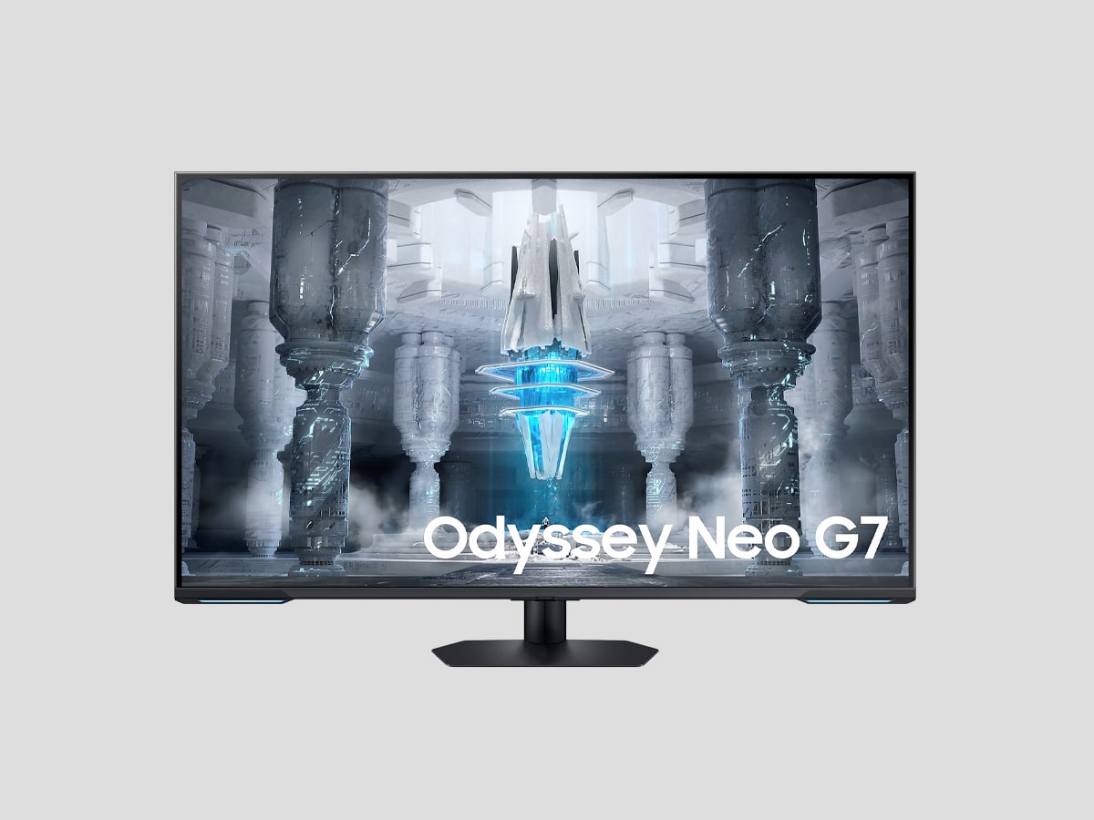 Samsung 43” Odyssey Neo G7 | Image: Samsung