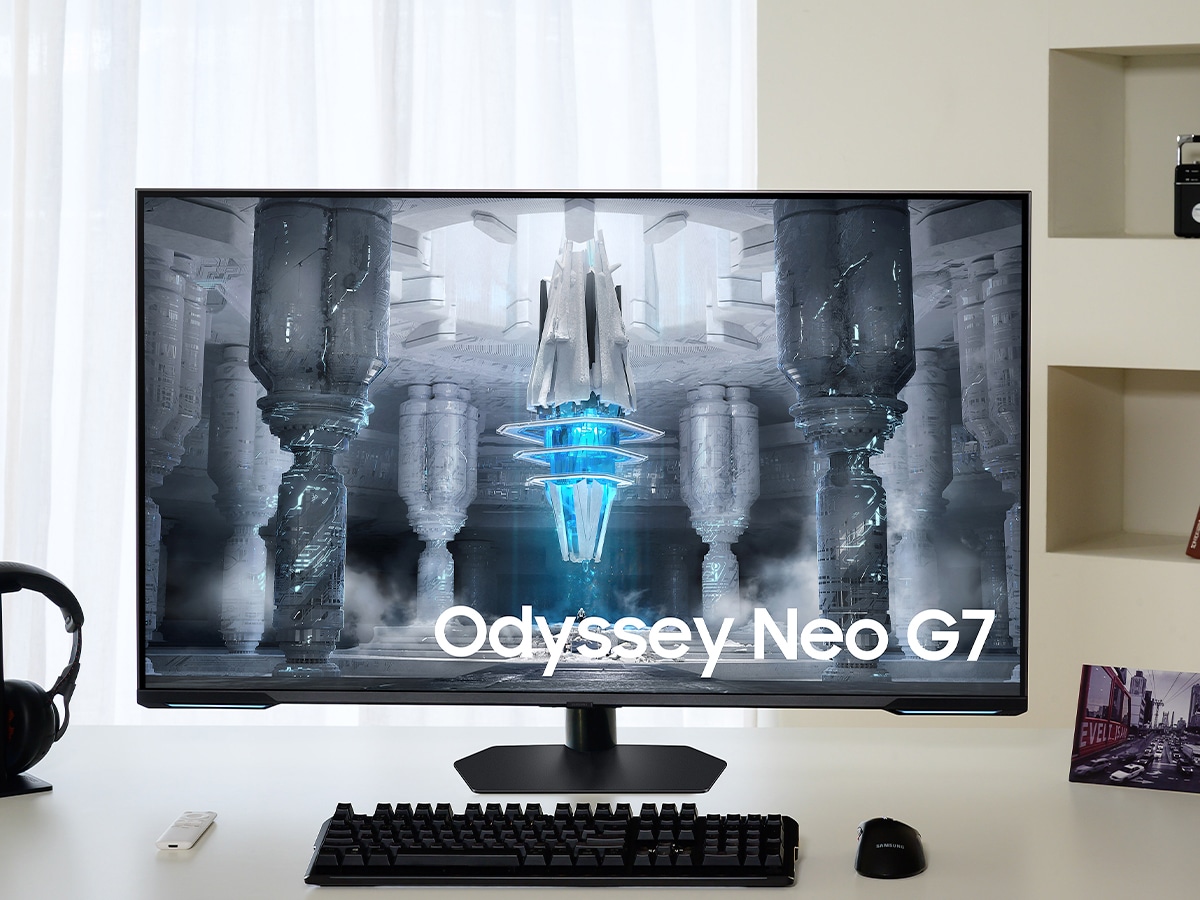 Samsung 43” Odyssey Neo G7 | Image: Samsung