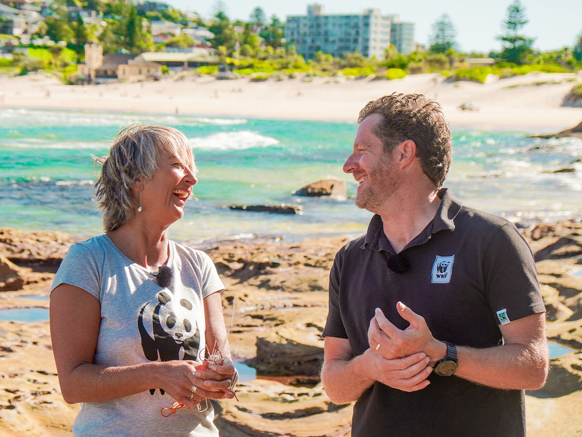 Surf legend layne beachley teams up with wwf australia to help wildlife on the great barrier reef