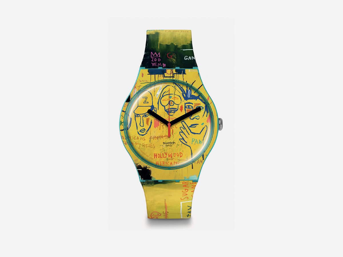 Swatch x Basquiat 'Hollywood Africans' | Image: Swatch