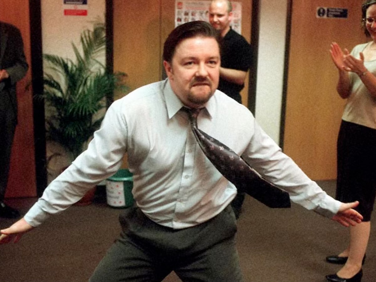 Ricky Gervais as David Brent in 'The Office' | Image: BBC