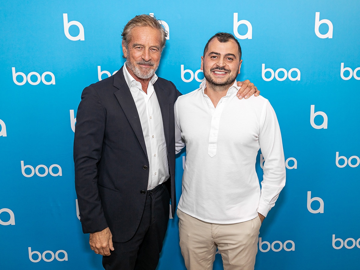 Boa CEO, Daniel Hakim and lead investor, Mark Bouris