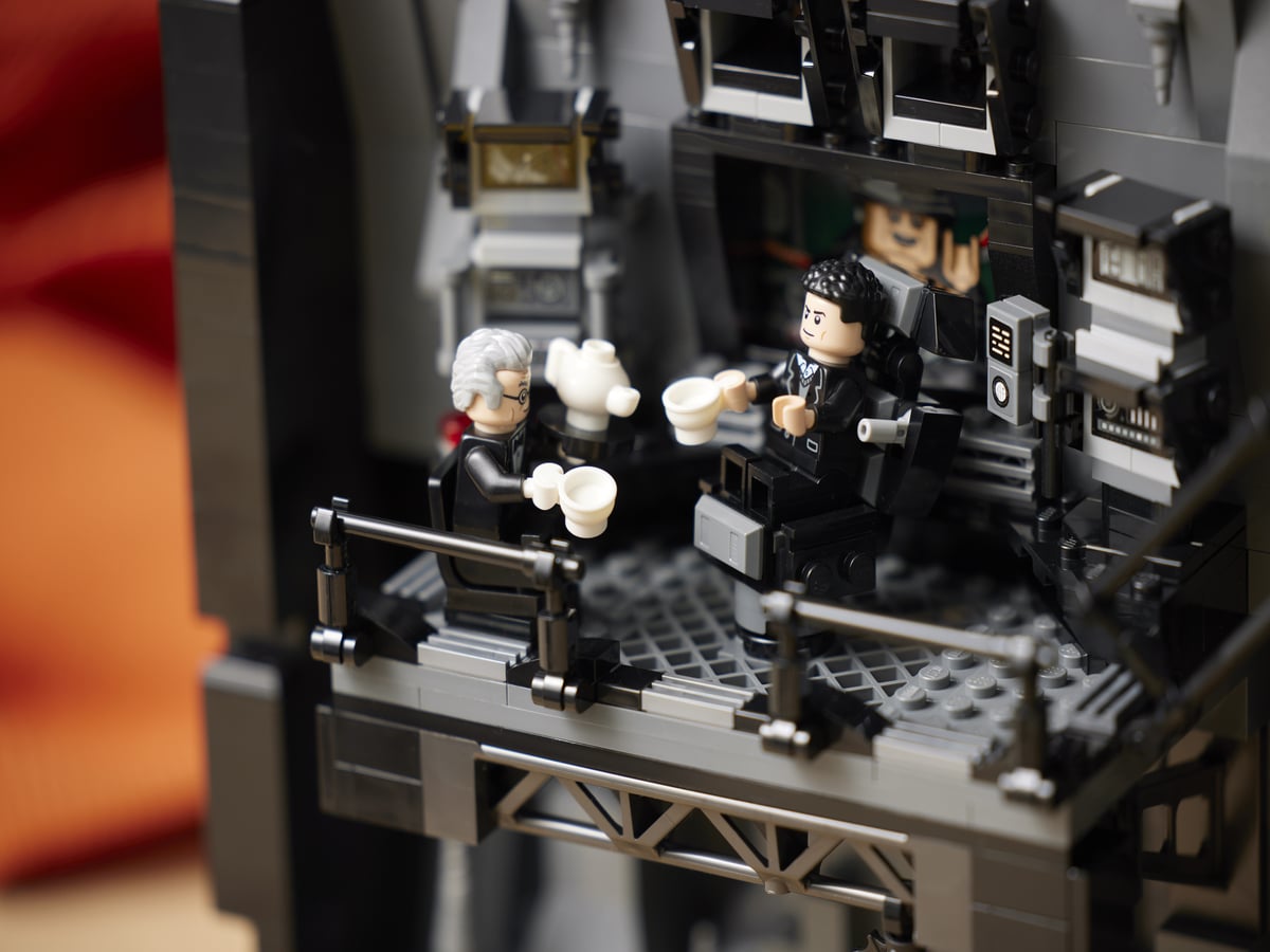 Lego batcave shadowbox bruce wayne
